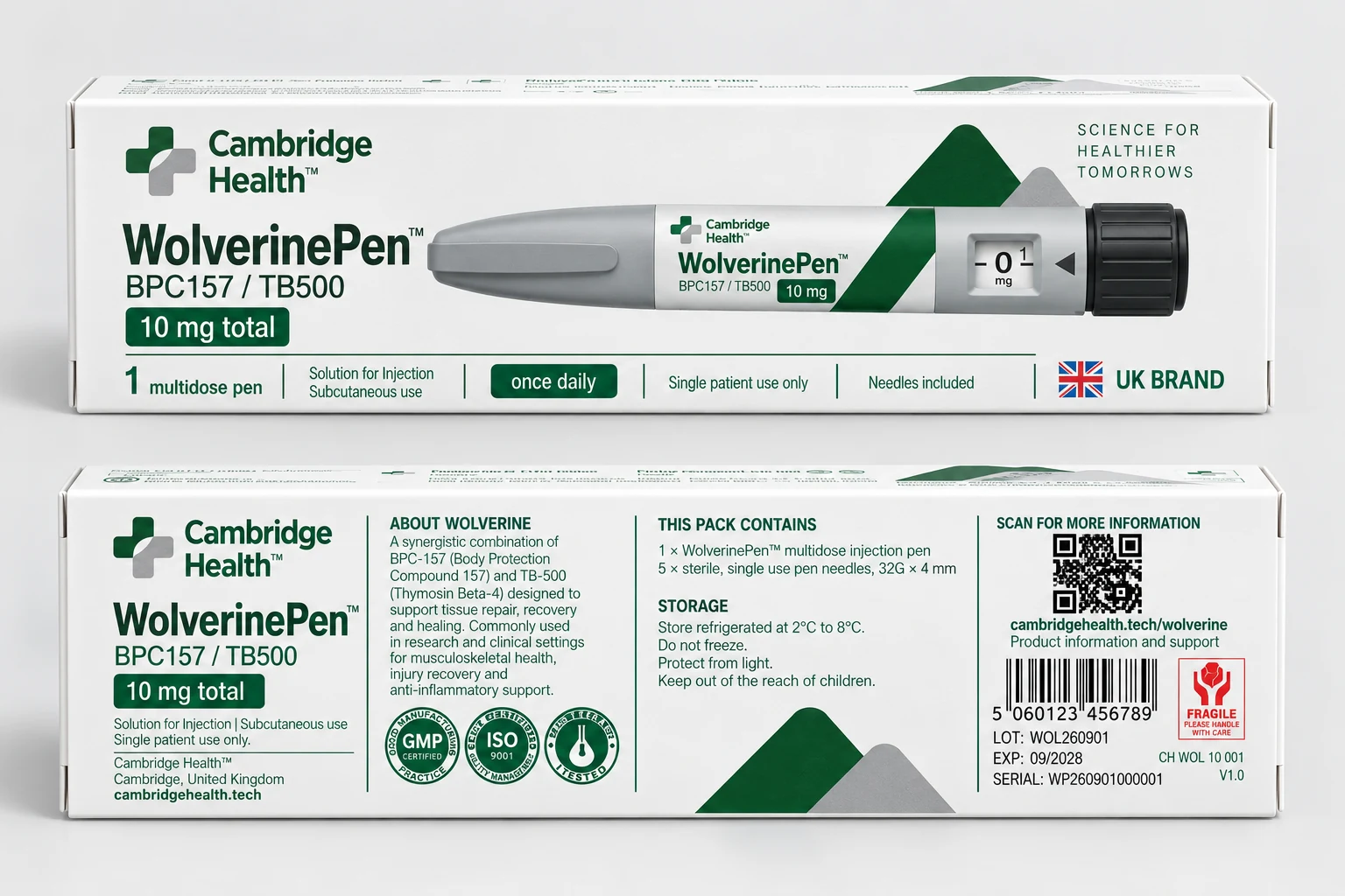 Wolverine Pen Cambridge Health research pack